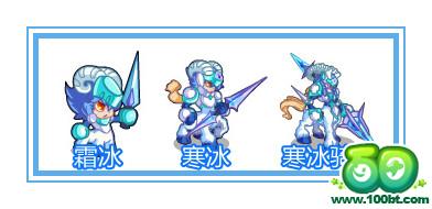 奥奇传说寒冰骑士 寒冰 霜冰进化图鉴